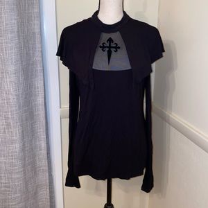 NWOT Killstar Aysling Cape Top XXL